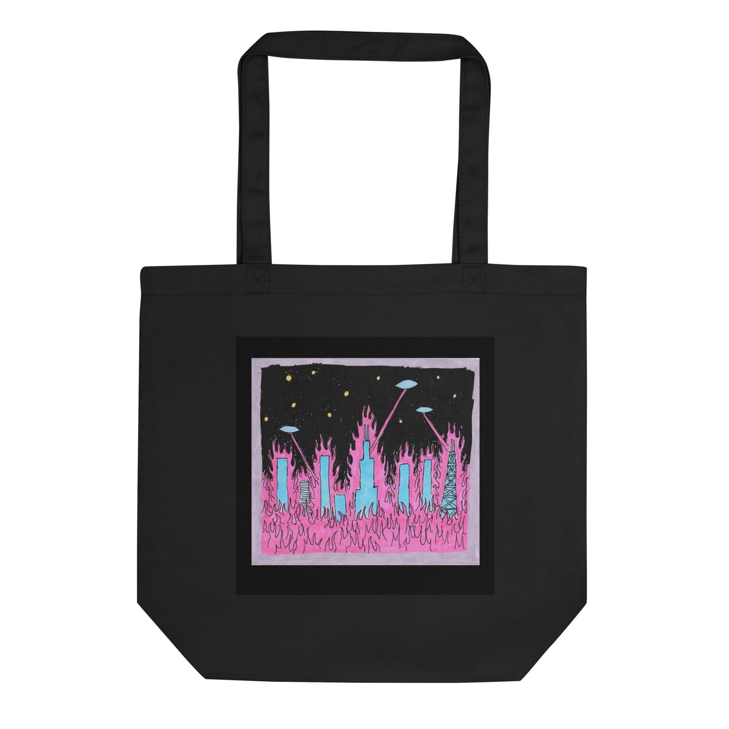 UFOs in Chicago Eco Tote Bag