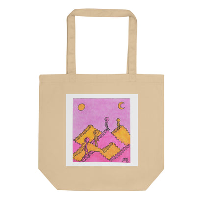 Stair Pyramids Eco Tote Bag