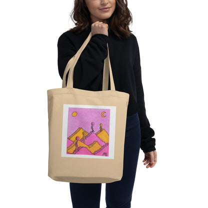 Stair Pyramids Eco Tote Bag