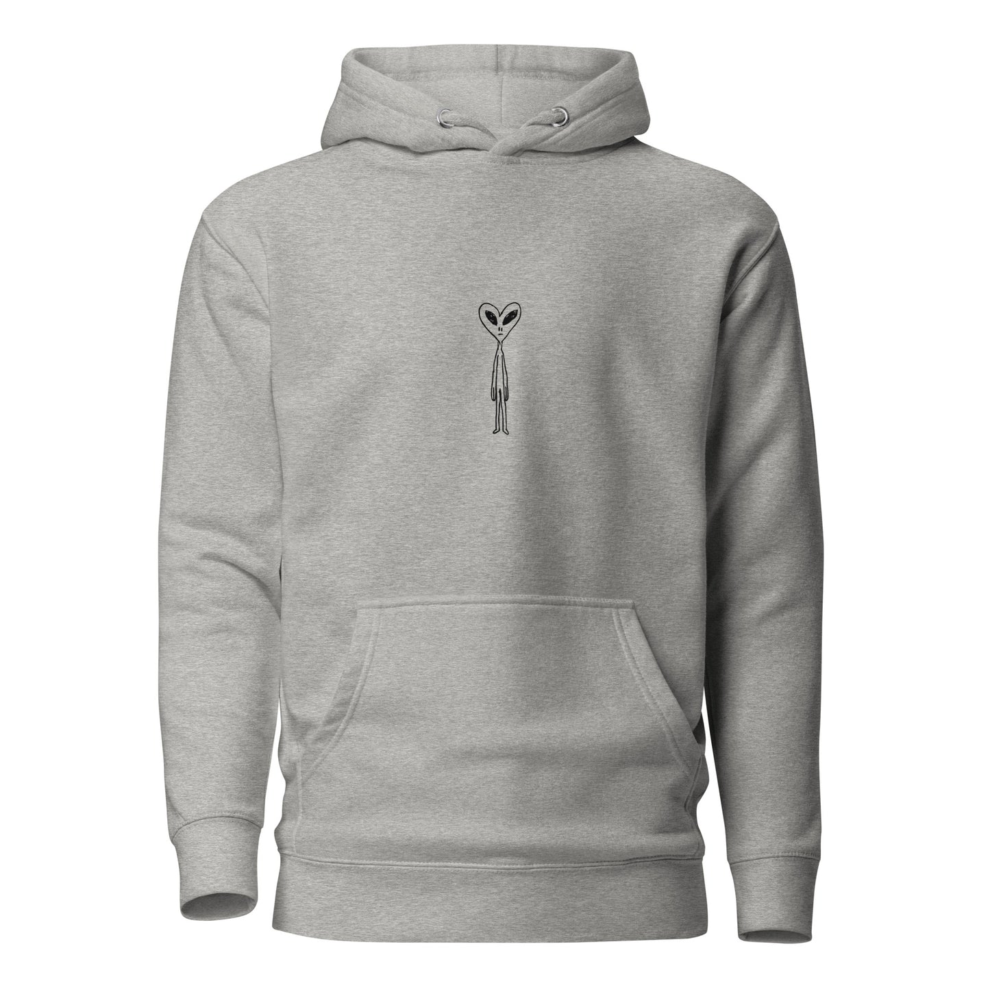 Heart Head Alien Unisex Hoodie