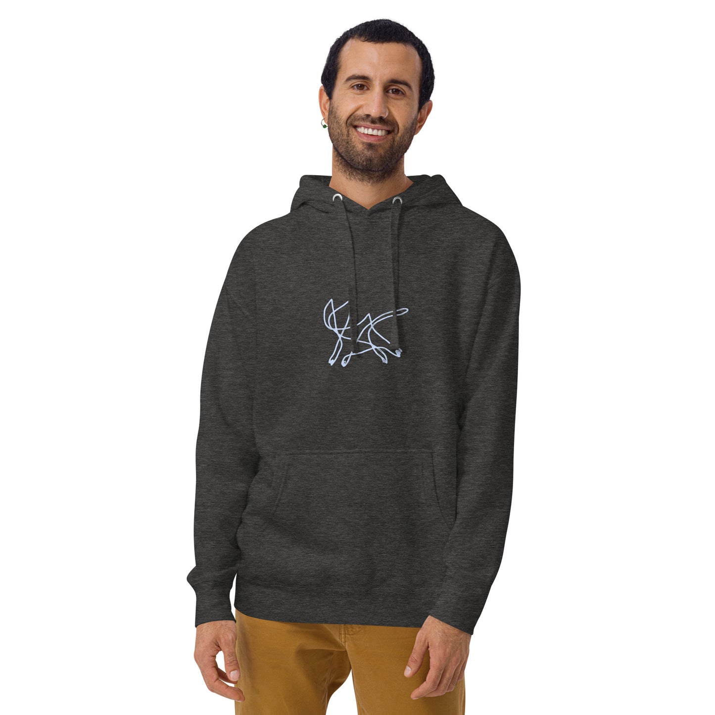 Squiggle Cat Unisex Hoodie