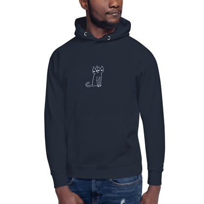 Two-Headed Cat Unisex Hoodie