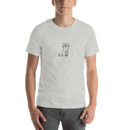 Two-Headed Cat Unisex t-shirt