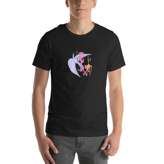 Alien Cat Bird Unisex t-shirt