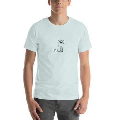 Two-Headed Cat Unisex t-shirt